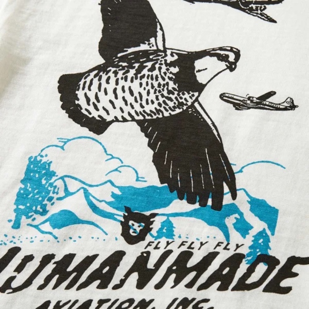 Human Made aviation designer tee